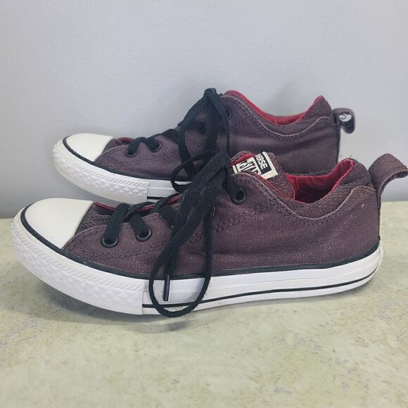 Converse Deep Grape Color With Thick Tongue Y 3 - Picture 5 of 8